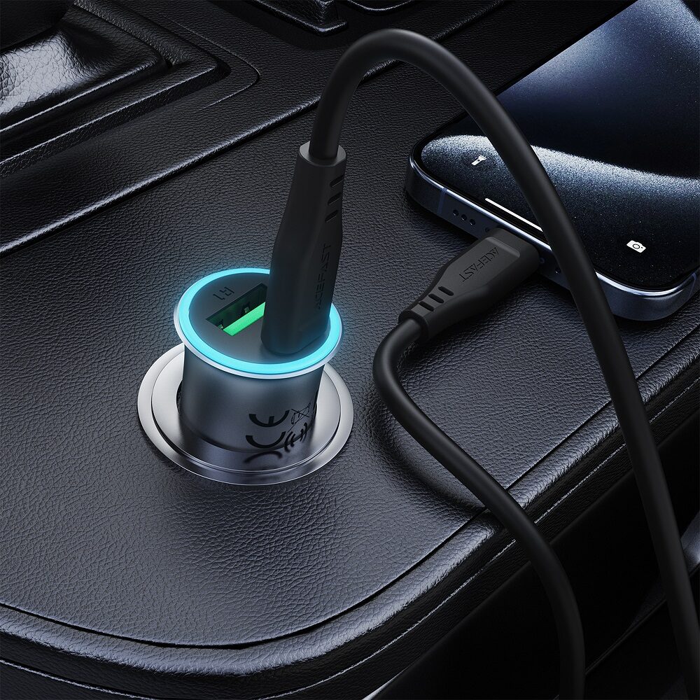 Автомобільний зарядний пристрій Acefast B16 95W (USB-A+USB-C) dual — фото 8