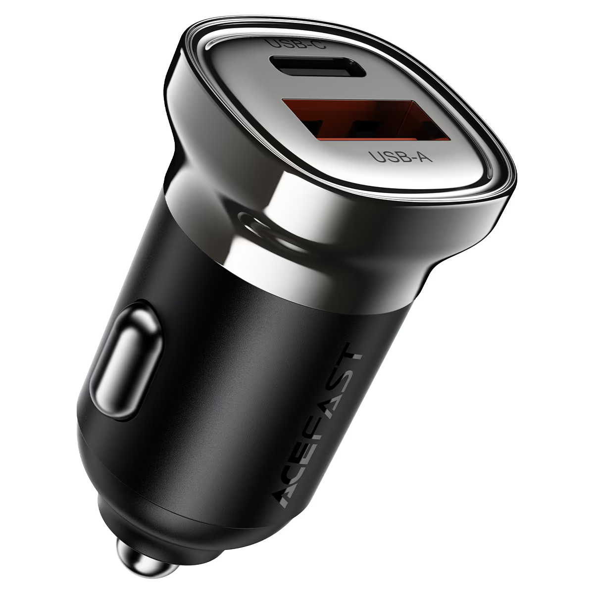 Автомобільний зарядний пристрій Acefast B19 PD30W (USB-C+USB-A) car