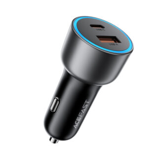 Автомобільний зарядний пристрій Acefast B21 75W(USB-C+USB-A)car