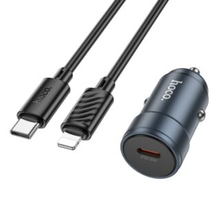 Автомобільний зарядний пристрій Hoco Z57 Glorious single-port PD30W