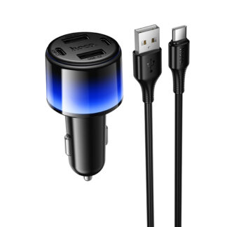 Автомобільний зарядний пристрій Hoco Z69 Vivido 24W(2C2A) car charger