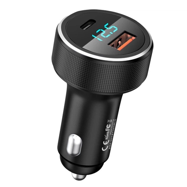 Автомобільний зарядний пристрій Remax Salo Series 58.5W PD+QC 1A+1C