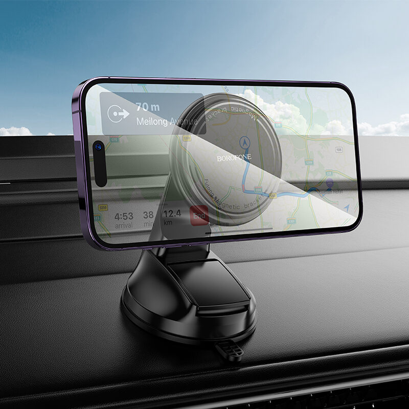 Автотримач для телефона Borofone BH136 Parker ring magnetic car — фото 10
