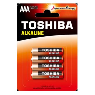 Батарейка Toshiba LR3 Red Alkaline 4 шт.