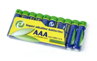 Батарейки AAA лужні EnerGenie LR3 10 шт.