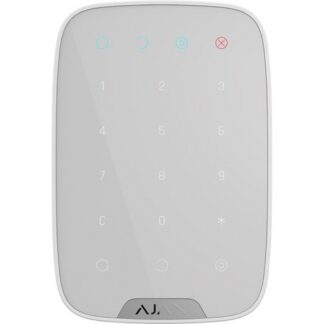 Бездротова сенсорна клавіатура Ajax KeyPad 1700 м біла