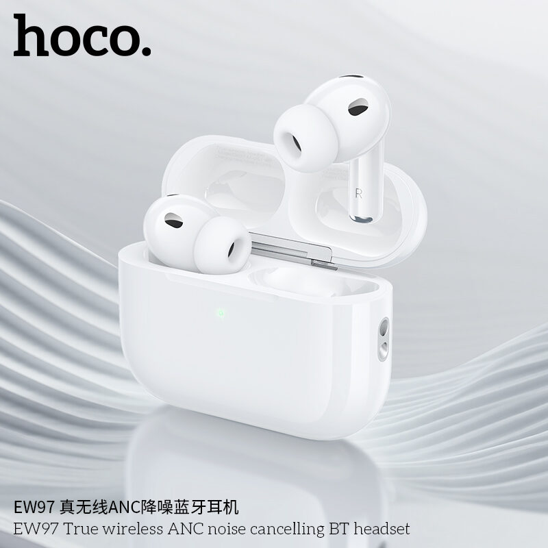 Бездротові навушники TWS Hoco EW97 True wireless ANC noise reduction — фото 10