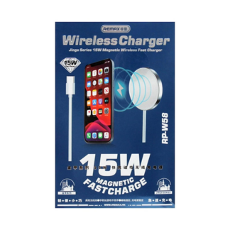 Бездротовий зарядний пристрій Remax Jinga Series 15W Magnetic Wireless — фото 3
