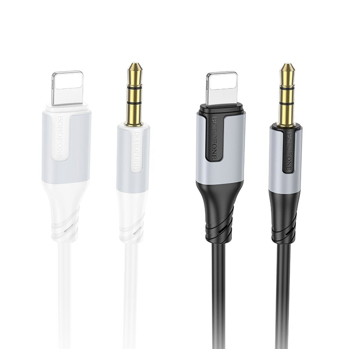 Кабель Aux Borofone BL19 Lightning