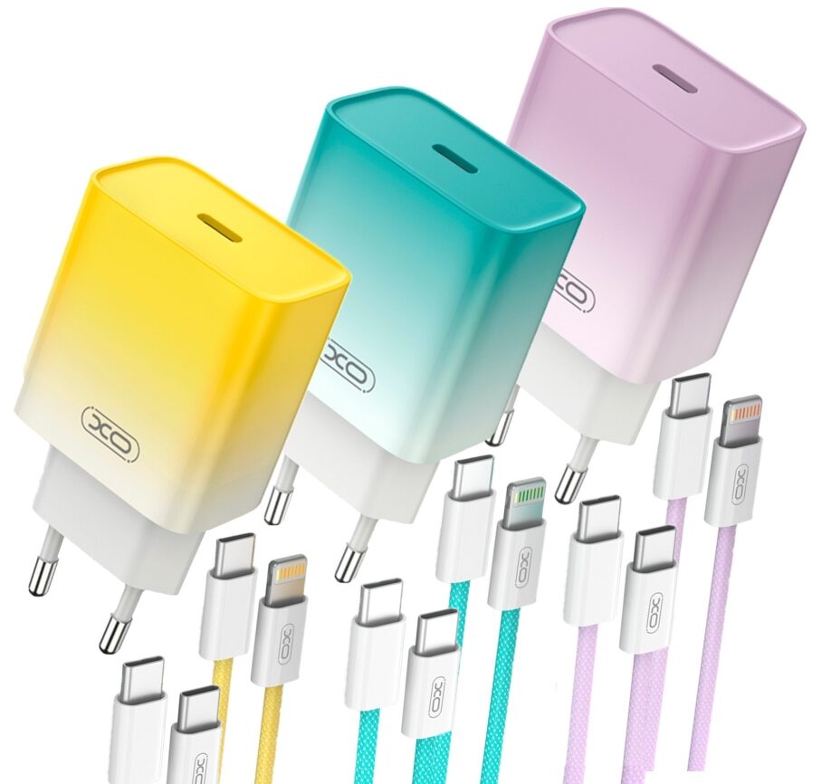 Мережевий Зарядний Пристрій XO CE18 1Type-C PD/QC 30W Type-C to Lightning