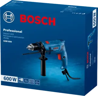 Дриль ударний Bosch Professional GSB 600 RE 600 Вт ШЗП 1-10 мм 0-3000