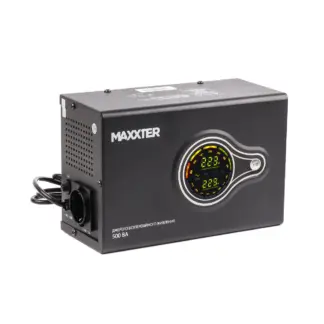 Джерело безперебійного живлення тривалої дії, 500 VA Maxxter