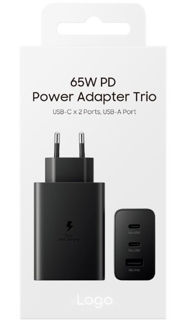 Мережевий Зарядний Пристрій for Samsung 1USB (15W)/2USB-C — фото 2