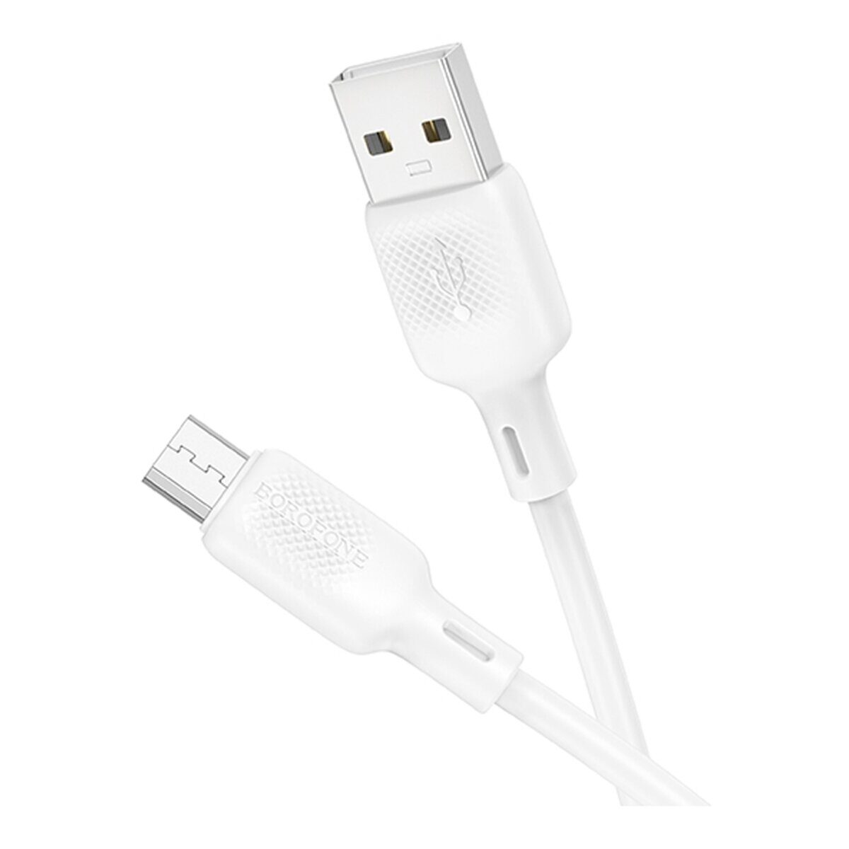 Кабель USB Borofone BX113 Silicone Micro 2.4A — фото 3