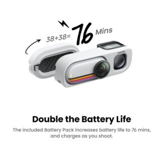 Екшн-камера Insta360 GO 3S Retro Bundle (Special Edition) Canvas White — фото 9