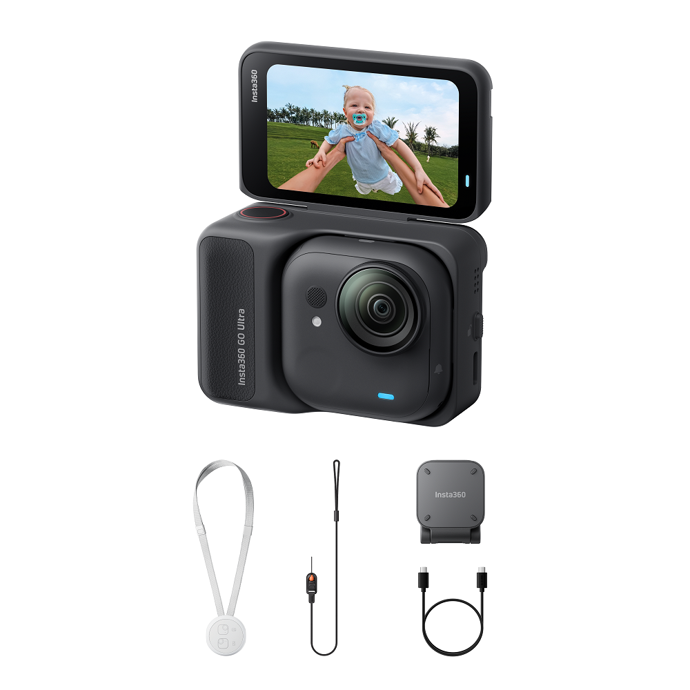 Екшн-камера Insta360 GO Ultra Standard Edition (Midnight Black) — фото 4