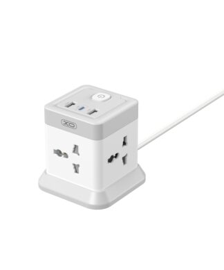 Мережевий Подовжувач XO WL20 Square 2USB-A / 1USB-C — фото 2