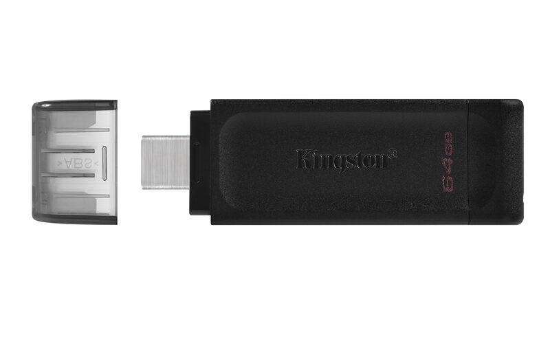 Флеш-накопичувач Kingston USB 3.2 DT 70 64GB Type-C — фото 6