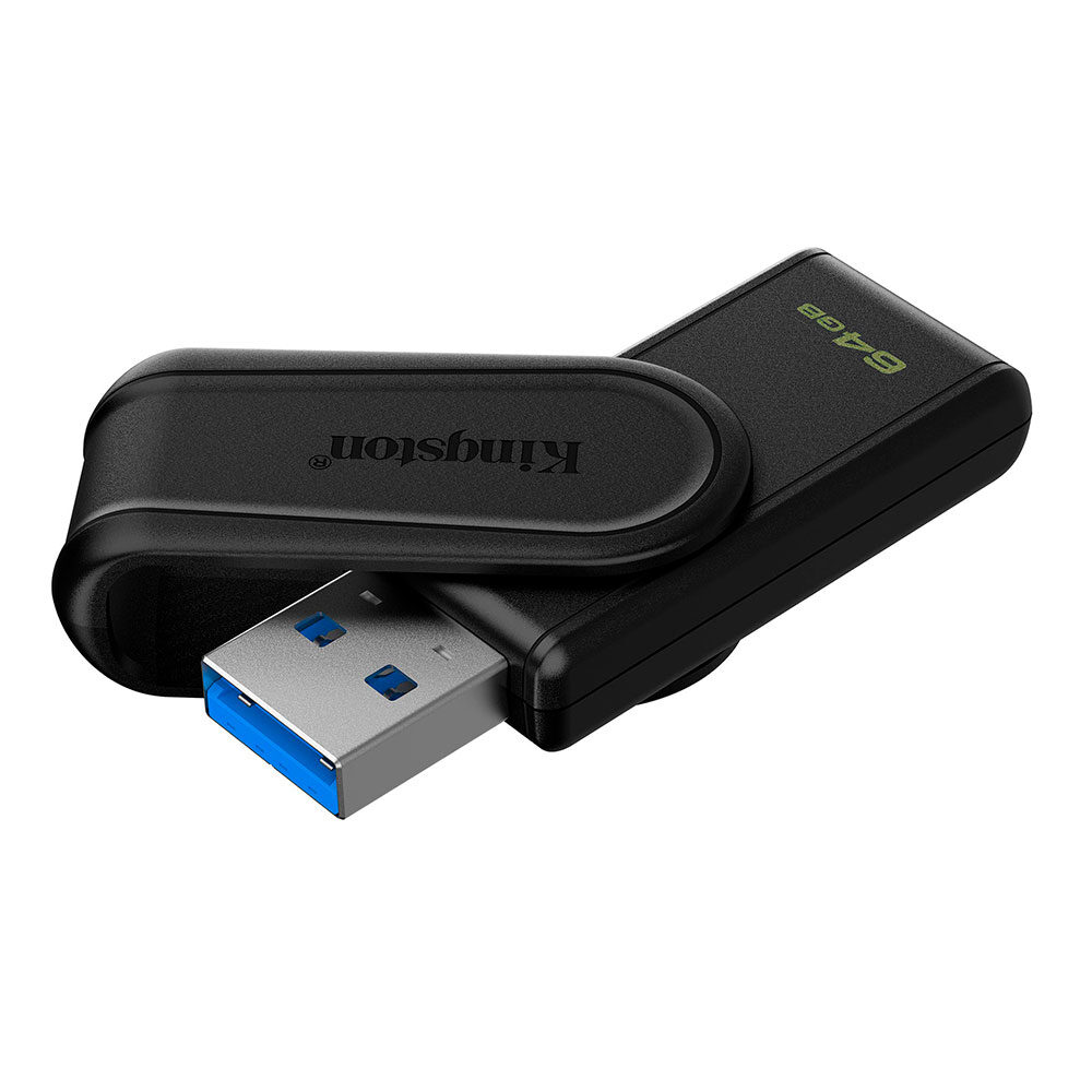 Флеш-накопичувач Kingston USB 3.2 DT Exodia S 64GB Black — фото 4