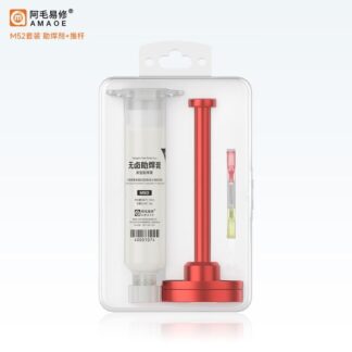 Флюс-паста Amaoe M52 з металевим штовхачем (M159)