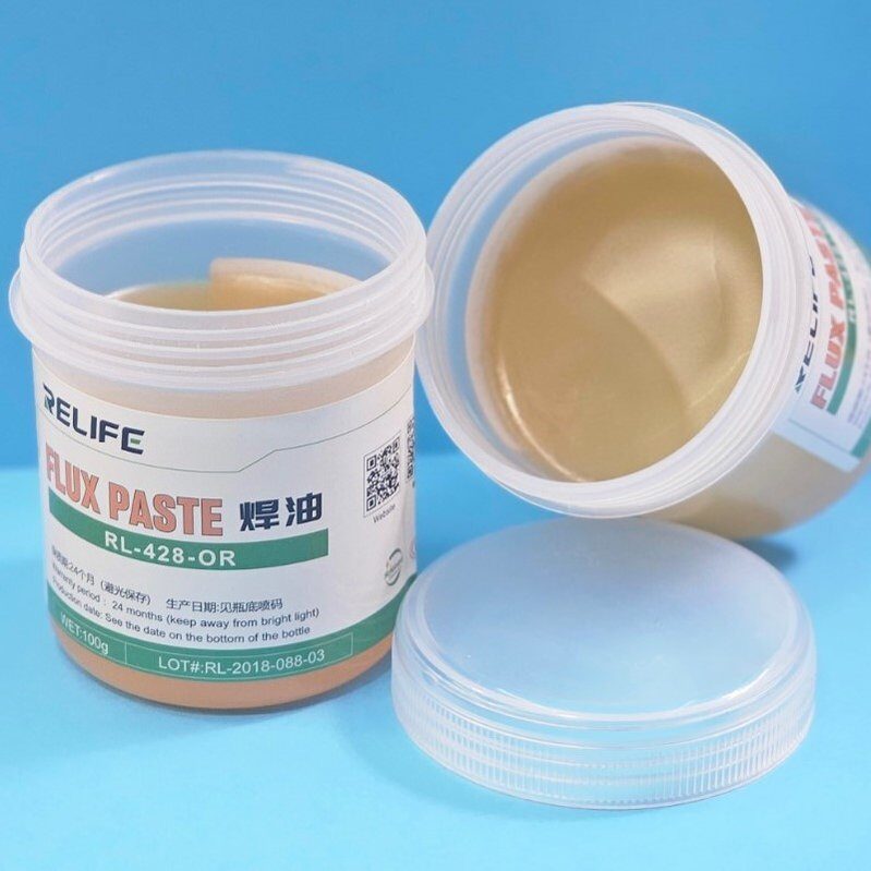Флюс-паста Relife RL-428-OR, 100 г
