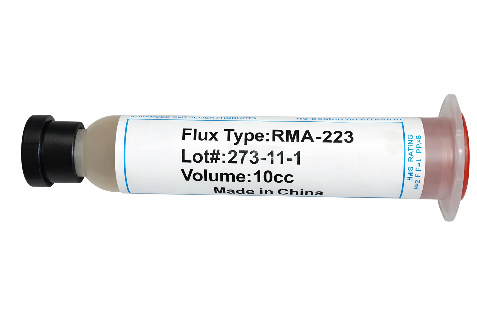 Флюс-паста RMA-223 шприц 10 мл для пайки SMD BGA