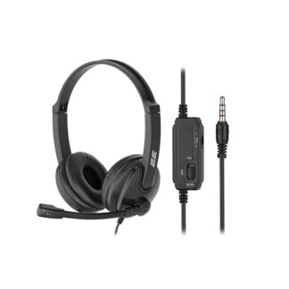 Гарнітура ПК 2E CH12 mini-jack, з мікрофоном, чорна
