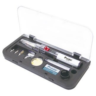 Газовий паяльник Pro'sKit GS-23K з аксесуарами