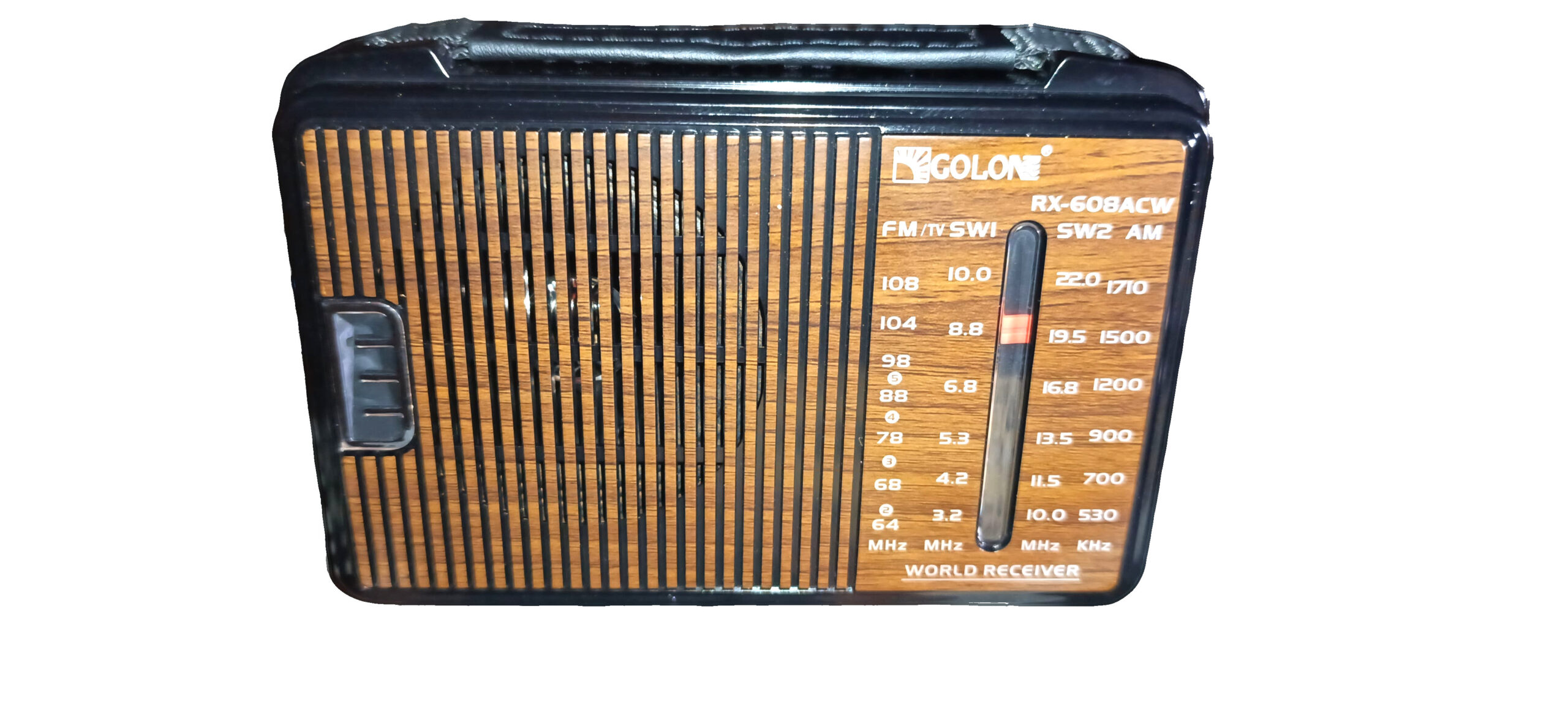 Радиоприемник Golon RX-608 FM/AM/SW портативный с аккумулятором