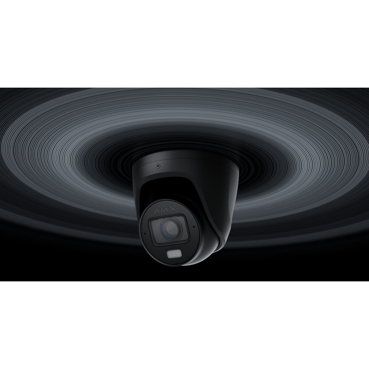 IP-камера дротова Ajax TurretCam Hlvf 5 MP White, 2.8–12 мм, PoE