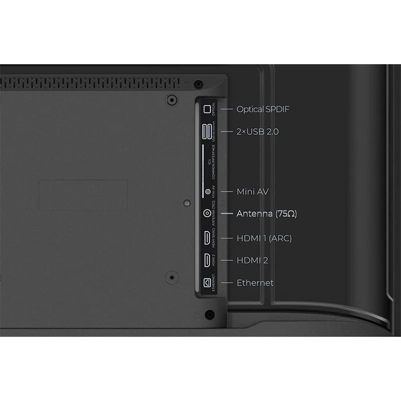 Телевизор KIVI 32H800KB, 32", HD, Google TV — изображение 4