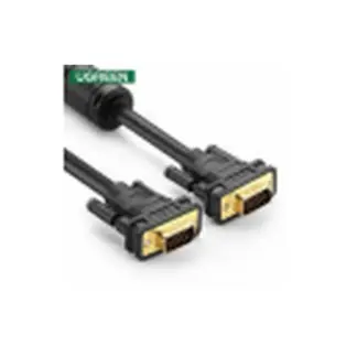 Кабель Ugreen VG101 VGA Male to Male 1 м Черный