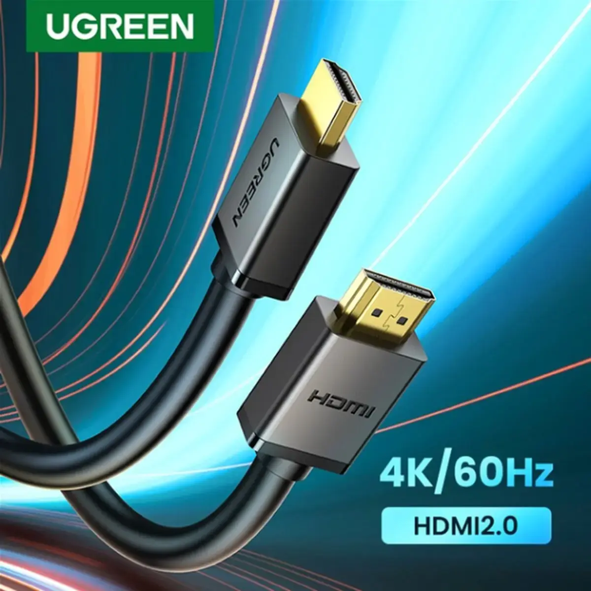 Кабель 10 м Ugreen HD104 Hdmi Чорний 10110 — фото 3