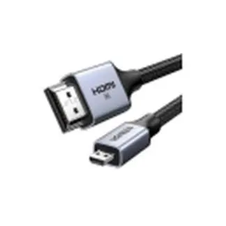Кабель 2 м Ugreen HD164 Micro‑Hdmi Male to Hdmi Male 8K@60Hz 15517