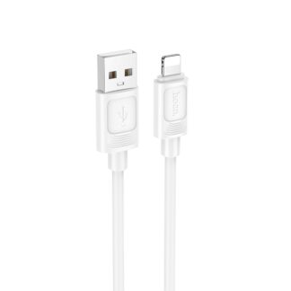 Кабель Hoco X122 Benefit silicone charging data cable iP White