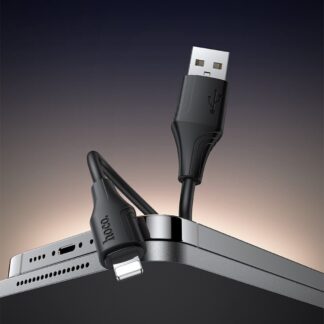 Кабель HOCO X124 Bien silicone charging data cable iP — фото 6