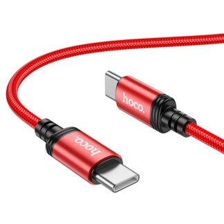 Кабель Hoco X89 Type-C – Type-C 60W 3A 1 м червоний