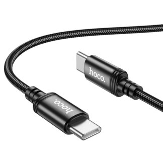 Кабель Hoco X89 Type-C - Type-C 60W 3A 1 м чорний