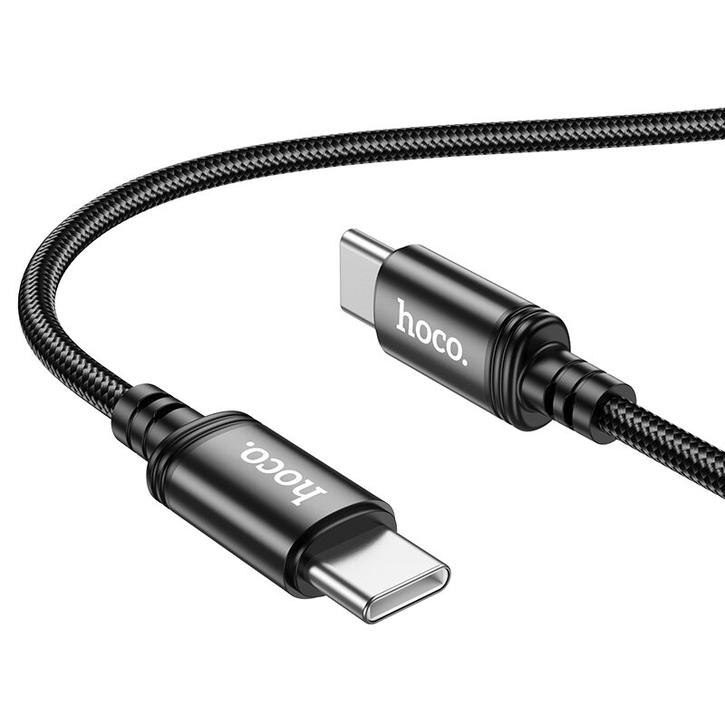 Кабель Hoco X89 Type-C - Type-C 60W 3A 1 м чорний