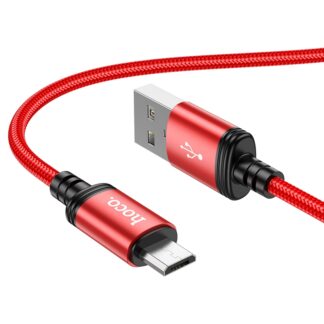 Кабель Hoco X89 Wind USB – MicroUSB 2.4A 1 м нейлонове обплетення