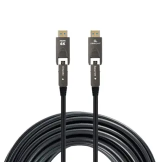 Кабель оптичний (AOC) Hdmi-A/D на A/D V.2.0, 4 К 60 Гц, позолочені
