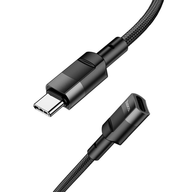 Кабель подовжувач Hoco U107 Type-C Male to Type-C Female USB2.0 — фото 4