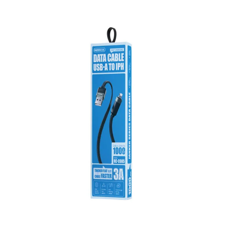 Кабель Remax Janker Series 3A Braided Fast Charging Data Cable RC-C085 — фото 3