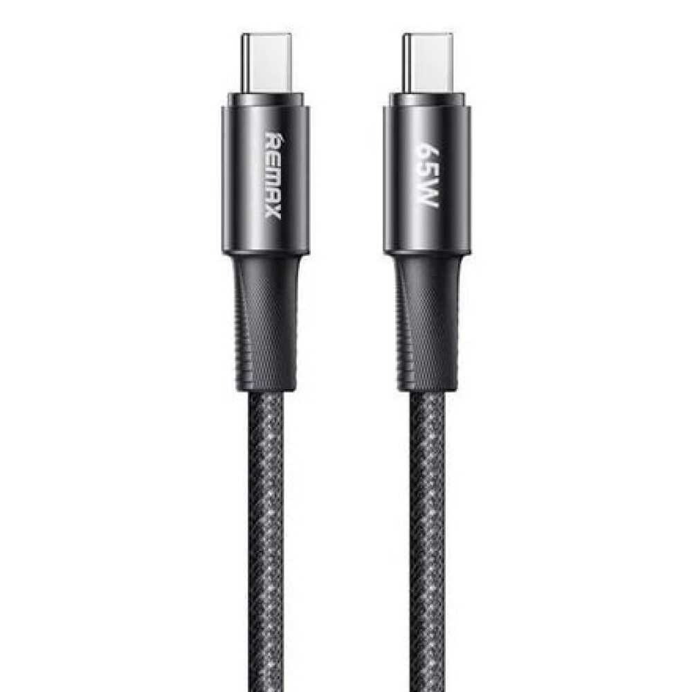 Кабель REMAX WindSpeed Series Fast charging aluminum alloy braided data cable 1.2M CB25/CB23 (C-C) 65W