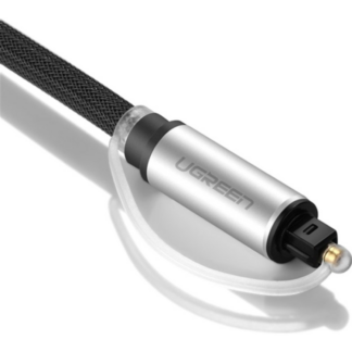 Кабель Ugreen AV108 Toslink Optical Audio Cable 1.5m Black — фото 2