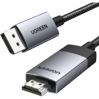 Кабель Ugreen DP119 DP Male to Hdmi 2.0 Male 4K@60Hz 2m Black