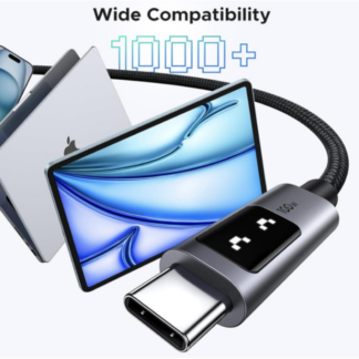 Кабель Ugreen L509 Uno USB-C to USB-C 100W PD Fast Charging Cable 1m Black