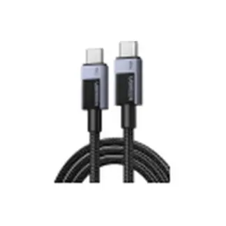 Кабель Ugreen L524 USB-C to USB-C PD 60W 3A Fast Charging Braided Cable 3 м Space Серый 55776