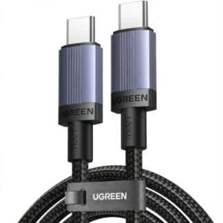 Кабель Ugreen L528 USB-C to USB-C PD 3.0 100W 5A Fast Charging Cable 2m Space Gray