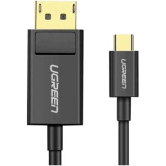 Кабель Ugreen MM139 USB-C to DisplayPort 4K@30Hz 1.5m Black